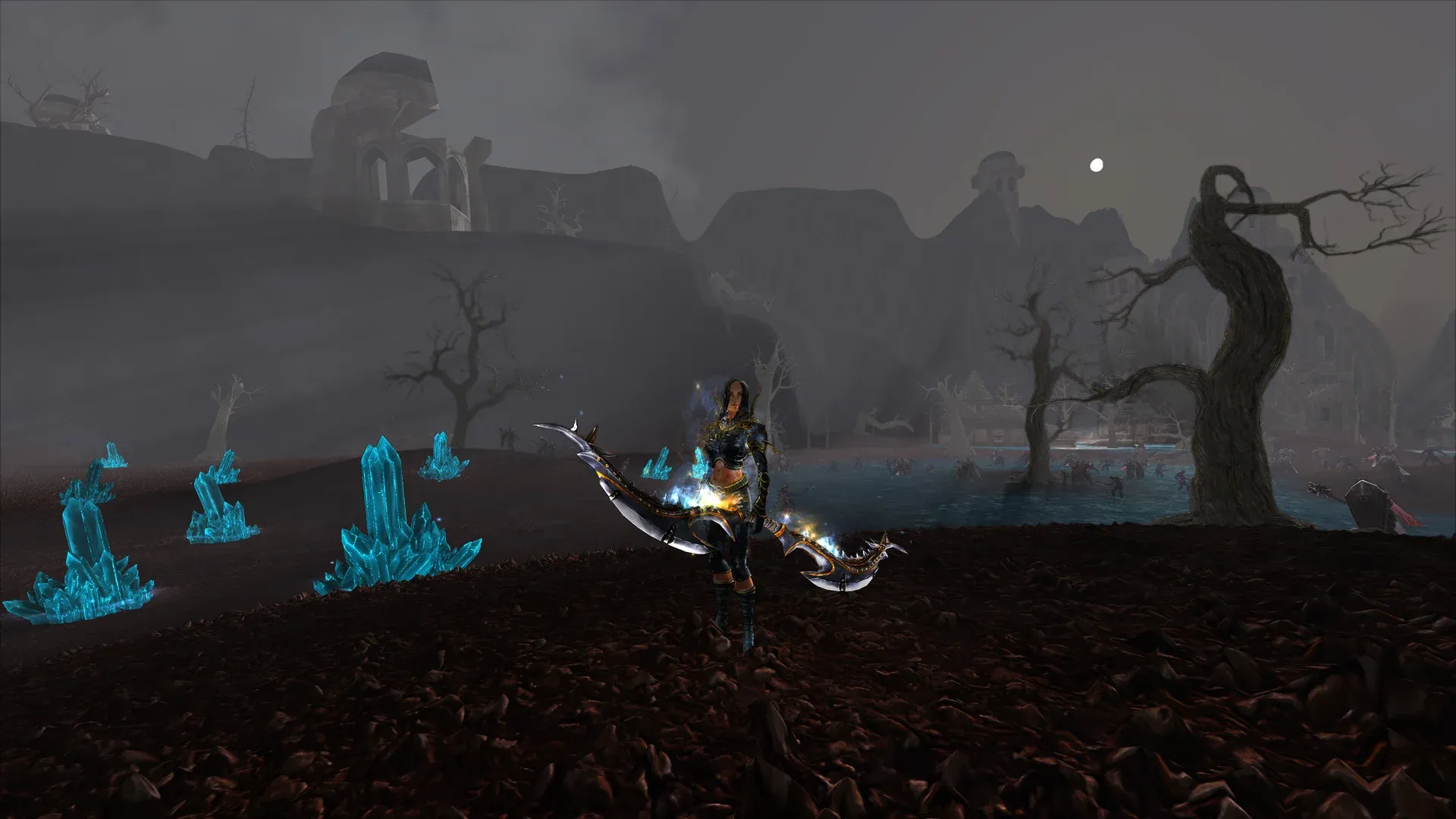 NextWorld2 sötét fantasy MMORPG játékkép 1