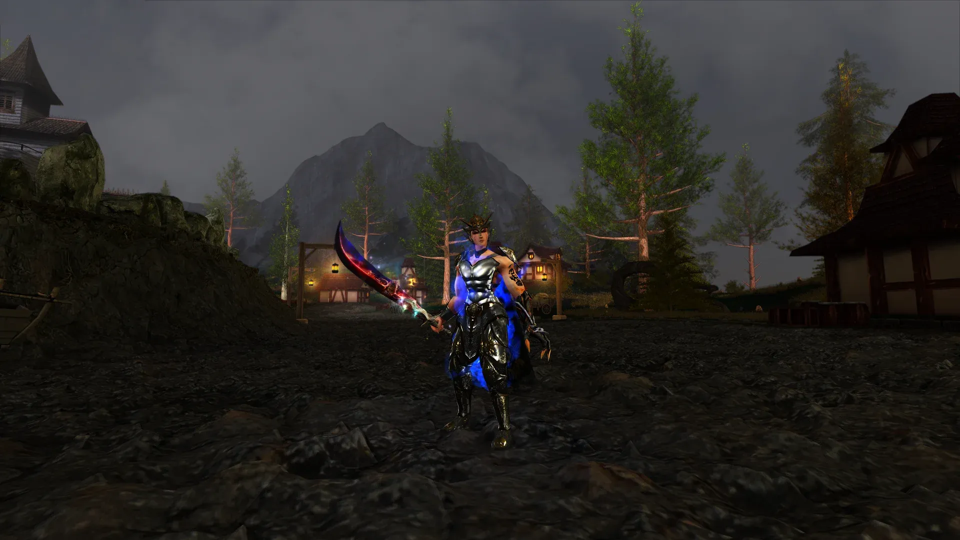 NextWorld2 sötét fantasy MMORPG játékkép 2